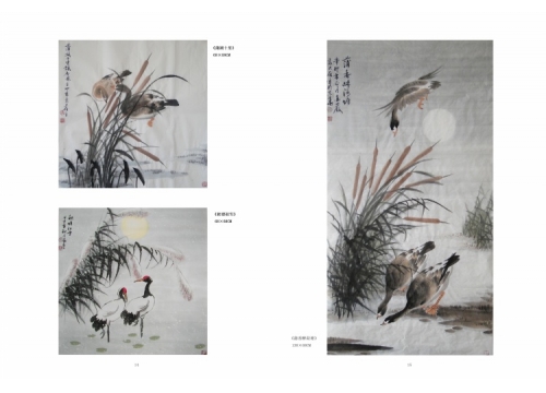 袁凤文作品-秋韵初雪 蒲香醉河塘