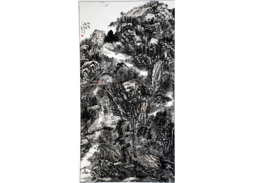 赵星州-秋壑听泉