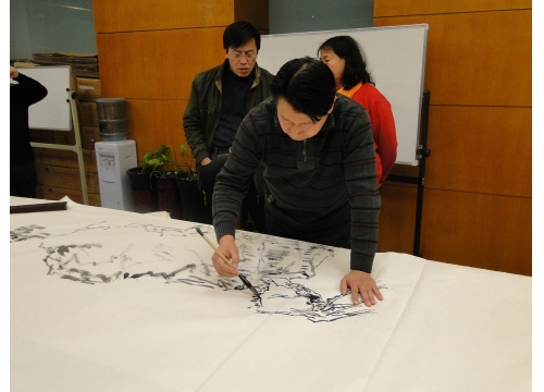中国水墨书画院清华园全国笔会活动系列照片